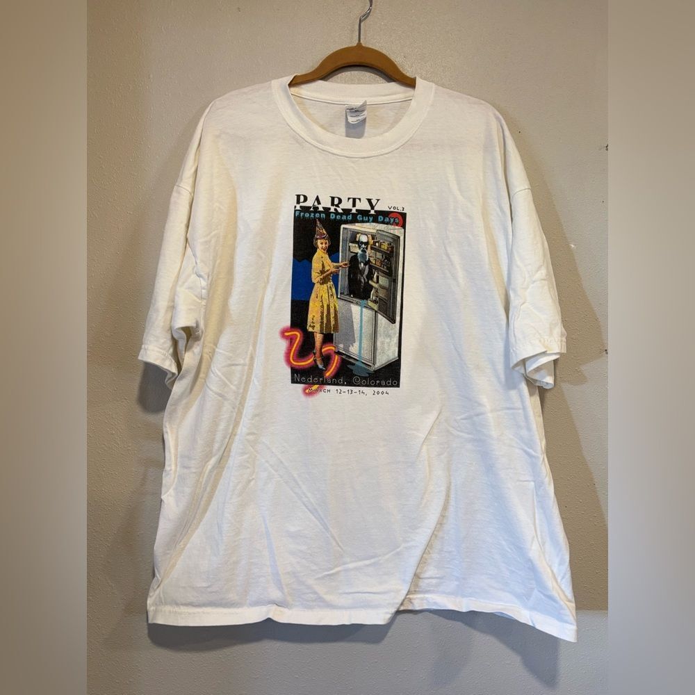 Frozen Dead Guy Days 2004 Nederland Colorado Festival Graphic T-Shirt XXL